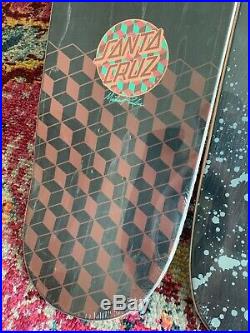 Michael Reeder Primal Chant Print Graphic Santa Cruz Skateboard Decks Full Set