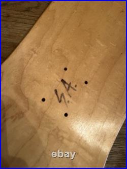 N. O. S. Orig 1988 Santa Cruz SALBA TIGER Old School Skateboard, Blank Template