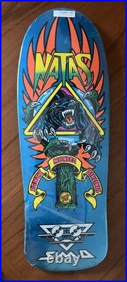 NATAS KAUPAS Santa Monica Airlines Panther III Reissue Skateboard Metallic Blue