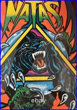 NATAS KAUPAS Santa Monica Airlines Panther III Reissue Skateboard Metallic Blue