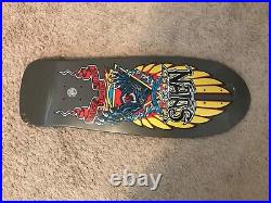 NATAS Panther Metallic Skateboard Deck Santa Monica Airlines Santa Cruz SMA Gray