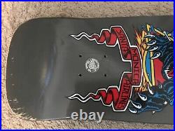 NATAS Panther Metallic Skateboard Deck Santa Monica Airlines Santa Cruz SMA Gray