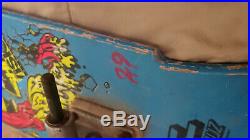NEAR MINT Vintage Santa Cruz Rob Roskopp Target 3 Skateboard! AWESOME! Sims G&S