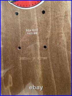 NEW 2021 Santa Cruz Eric Dressen'PUP DOT' Pro Series Brown Skateboard Deck 9