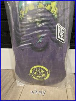 NEW 2022 Santa Cruz Rob Roskopp'FACE' PURPLE STAIN Reissue Skateboard Deck