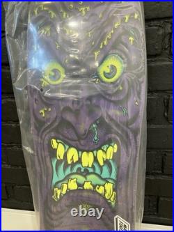 NEW 2022 Santa Cruz Rob Roskopp'FACE' PURPLE STAIN Reissue Skateboard Deck