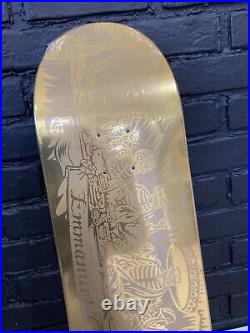 NEW 2024 EMMANUEL GUZMAN Signed SANTA CRUZ Dining With The Dead Skateboard Deck