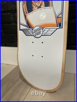 NEW 2025 MARIO MCCOY Signed Autographed SANTA CRUZ AVIATOR VX Skateboard Deck