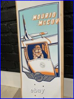 NEW 2025 MARIO MCCOY Signed Autographed SANTA CRUZ AVIATOR VX Skateboard Deck