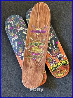 NEW 2025 STEVE ALBA SALBA POOL SERVICE STENCIL Signed SANTA CRUZ Skateboard Deck