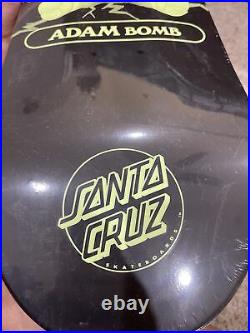 NEW GPK Garbage Pail Kids Santa Cruz Skateboard Deck Nuclear Glow Adam Bomb #1