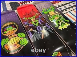 NEW! RARE! TMNT Santa Cruz Skateboard Decks 4 Ninja Turtles SOLD OUT