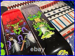 NEW! RARE! TMNT Santa Cruz Skateboard Decks 4 Ninja Turtles SOLD OUT