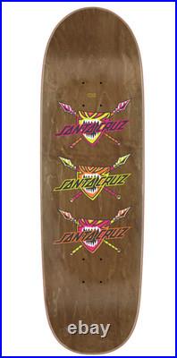 NEW SIGNED SALBA FIREDANCE EGG SKATEBOARD DECK SANTA CRUZ 8.80in x 32.08in