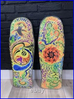 NEW Santa Cruz ERICK WINKOWSKI Dope Planet 1 & 2 Preissue Skateboard DECK LOT 2