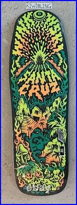 NEW Santa Cruz Erick Winkowski Volcano GLOW IN THE DARK Skateboard Deck