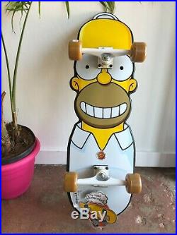 NEW Santa Cruz X The Simpsons Homer Cruzer Skateboard Complete Deck 10.1 x 31.7
