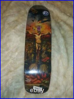 NIS Anti Hero Jeff Grosso Crucified Skateboard Deck santa cruz sims vision