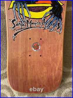 NOS 90s SMA Natas Kaupas Evil Cat Panther Vintage Skateboard Deck Santa Cruz 101