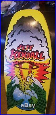 NOS Jeff Kendall SANTA CRUZ 86 SKATEBOARD Reissue powell peralta hosoi alva