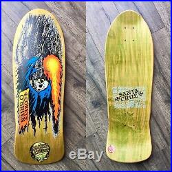 NOS OG Vintage Santa Cruz Corey OBrien Reaper skateboard Deck