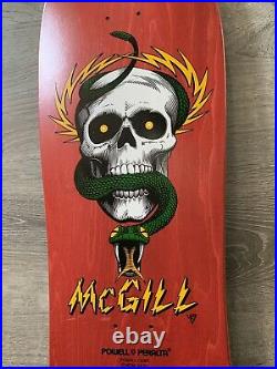 NOS Powell Peralta Mike McGill Skateboard Full Size Vision Santa Cruz