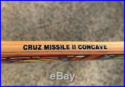 NOS Sana Cruz Bod Boyle Stained Glass deck Cruz Missile 2 Concave