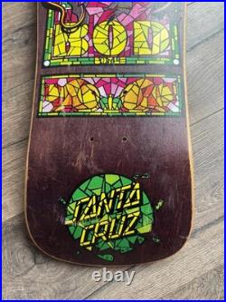 NOS Santa Cruz Bod Boyle Stained Glass Skateboard Deck OG Never Setup