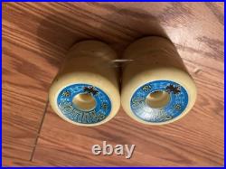 NOS Santa Cruz Bullet Skateboard Wheels 66mm 1980s Vintage set of 4