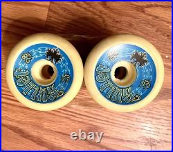 NOS Santa Cruz Bullet Skateboard Wheels 66mm 1980s Vintage set of 4