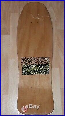 NOS Santa Cruz Jeff Kendall Atom Man Vintage Skateboard Deck