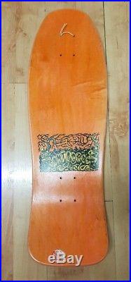 NOS Santa Cruz Jeff Kendall Atomic Man Vintage Skateboard Deck Atom Man