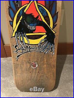 NOS Vintage Original SMA Natas Kaupas Evil Cat Skateboard Santa Cruz Powell