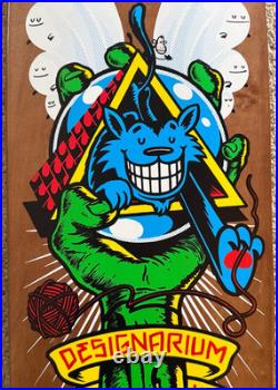 Natas Kaupas 1991 DAVE THE CHIMP Designarium Skateboards santa cruz panther SMA