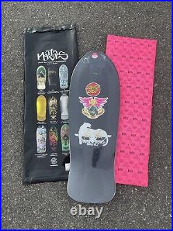 Natas Kaupas Blind Bag Santa Cruz Skateboard Deck GOLD FOIL METALLIC SMA SKATE