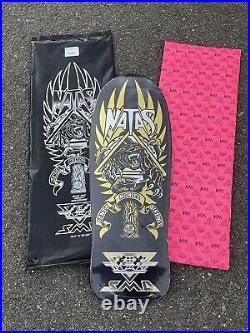 Natas Kaupas Blind Bag Santa Cruz Skateboard Deck GOLD FOIL METALLIC SMA SKATE