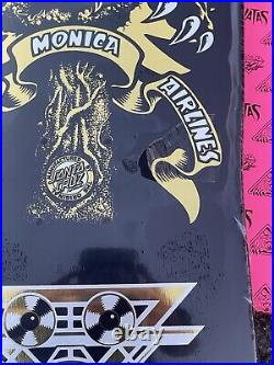 Natas Kaupas Blind Bag Santa Cruz Skateboard Deck GOLD FOIL METALLIC SMA SKATE