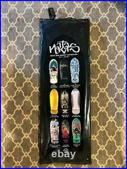 Natas Kaupas Blind Bag Santa Cruz Skateboard Deck Silver Foil Reissue NEW
