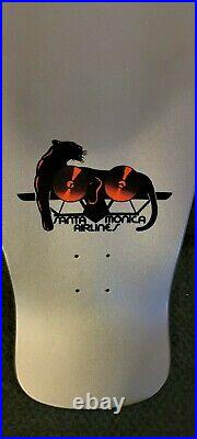 Natas Kaupas Blind Bag Santa Cruz Skateboard Deck Teal Prismatic NEW Panther SMA