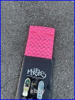Natas Kaupas Blind Bag Santa Cruz Skateboard Deck Teal Prismatic Reissue SMA NEW