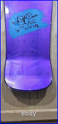 Natas Kaupas Evil Cat Metallic Skateboard Santa Cruz SMA