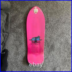Natas Kaupas Santa Cruz Skateboards Sma reissue pink skateboard deck