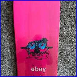 Natas Kaupas Santa Cruz Skateboards Sma reissue pink skateboard deck
