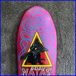 Natas Kaupas Santa Cruz Skateboards Sma reissue pink skateboard deck
