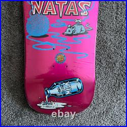 Natas Kaupas Santa Cruz Skateboards Sma reissue pink skateboard deck