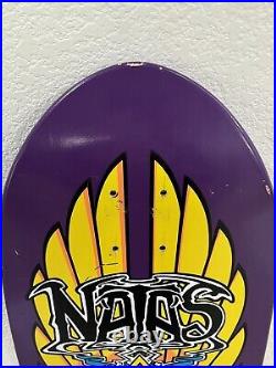 Natas Kaupas Skateboard Santa Cruz Reissue Purple Panther Reissue RARE USED