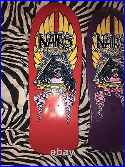 thumbnail image 2 of Santa Monica Airlines Natas Screaming Panther Skateboard Sticker - 6 Inch Santa Cruz 2 of 6