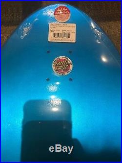 Natas Panther Santa Cruz skateboard deck Metallic Blue Reissue Limited Sealed