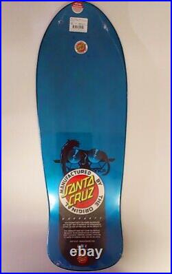 Natas kaupas skateboard deck reissue metallic blue