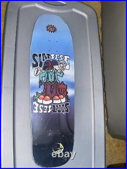 New Deal Siamese Slick Vintage Reissue Skateboard Deck Rare Powell Santa Cruz OG